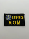 US Air Force Mom Black Patch | Military Hats & Pins