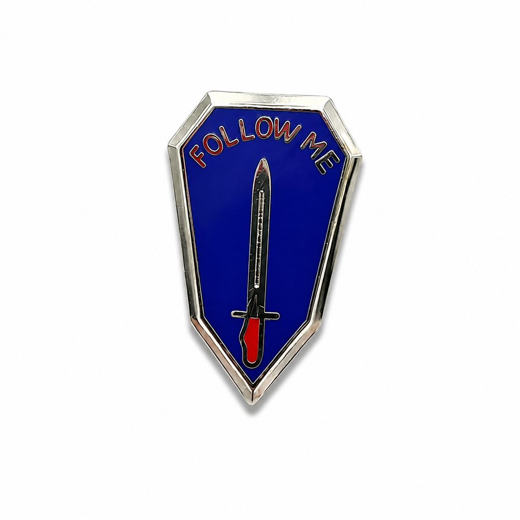 US Army Infantry Follow Me Badge Lapel-Hat Pin | Military Hats & Pins