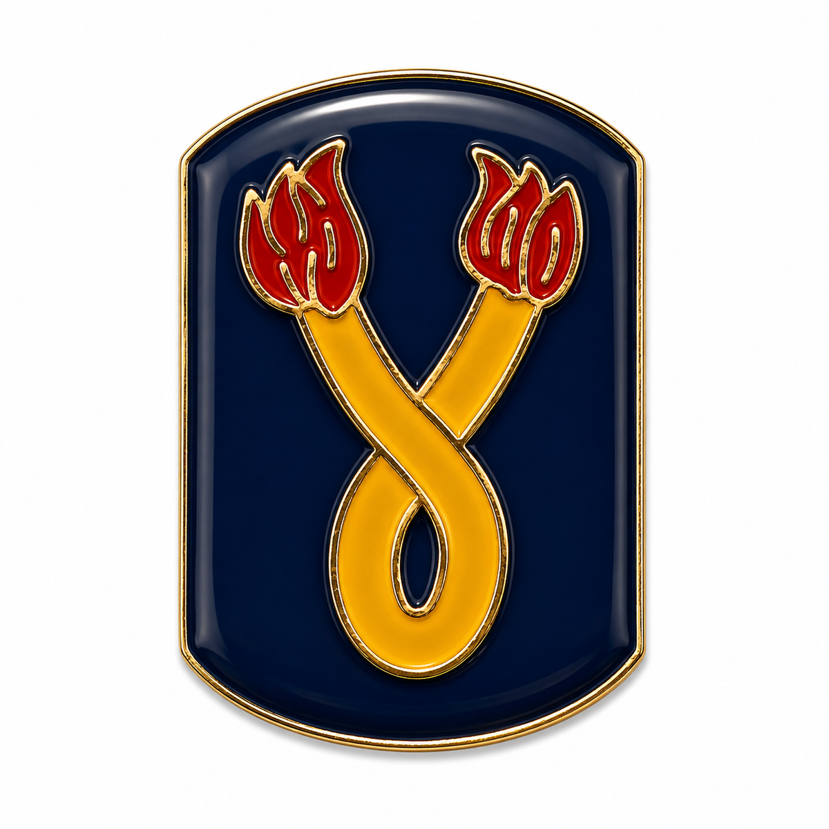 US Army 196th Infantry Brigade Hat Pin | Military Hats & Pins