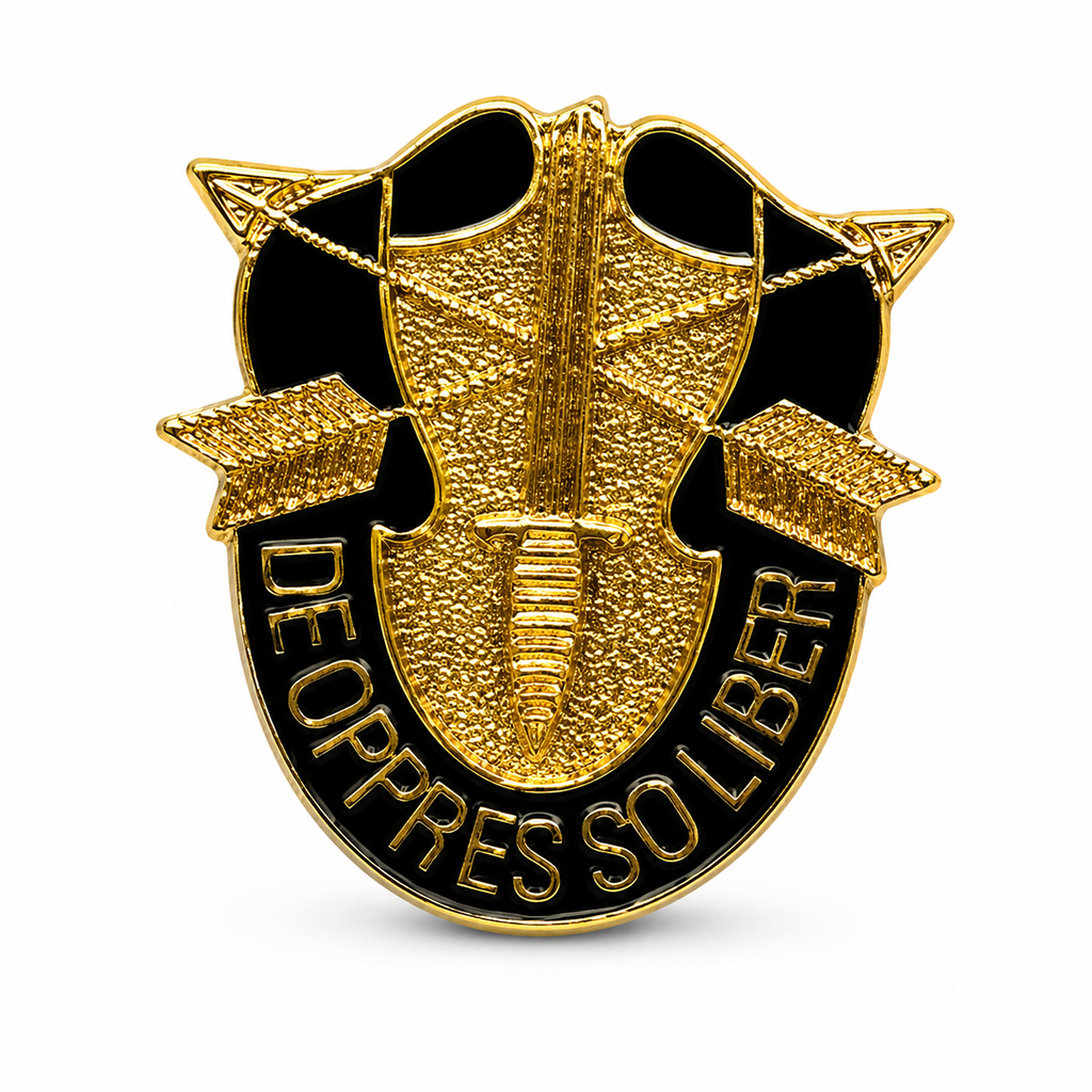 US Army Special Forces Pin De Oppresso Hat Pin | Military Hats & Pins