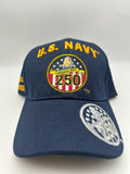 US Navy America's 250 Navy Blue - Adjustable One Size Cap | Military Hats & Pins