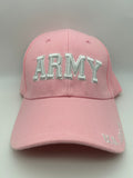 US Army Pink Embroidered Logo Adjustable One Size Military Cap | Military Hats & Pins