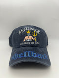 US Navy Shellback Crossing The Line Navy Blue Embroidered Military Cap - Adjustable One Size | Military Hats & Pins