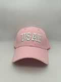 USAF Air Force Pink Embroidered Military Cap - Adjustable One Size | Military Hats & Pins