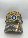 US Air Force Veteran Digital Camo Embroidered Military Cap - Adjustable One Size | Military Hats & Pins