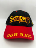 US Marines SemperFI "OOH RAH!" - Embroidered Military Cap - Adjustable One Size | Military Hats & Pins