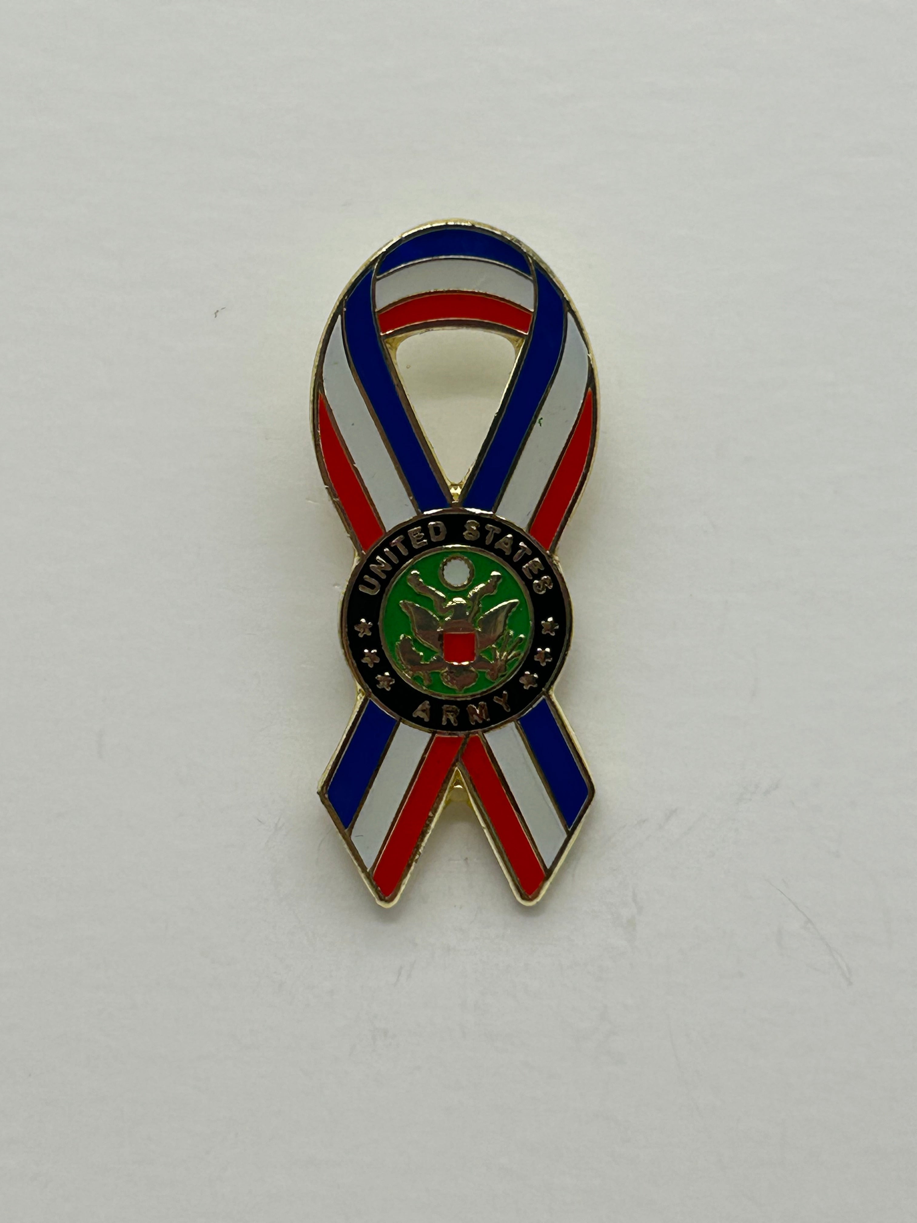 U.S Army Seal Ribbon Hat Pin | Military Hats & Pins
