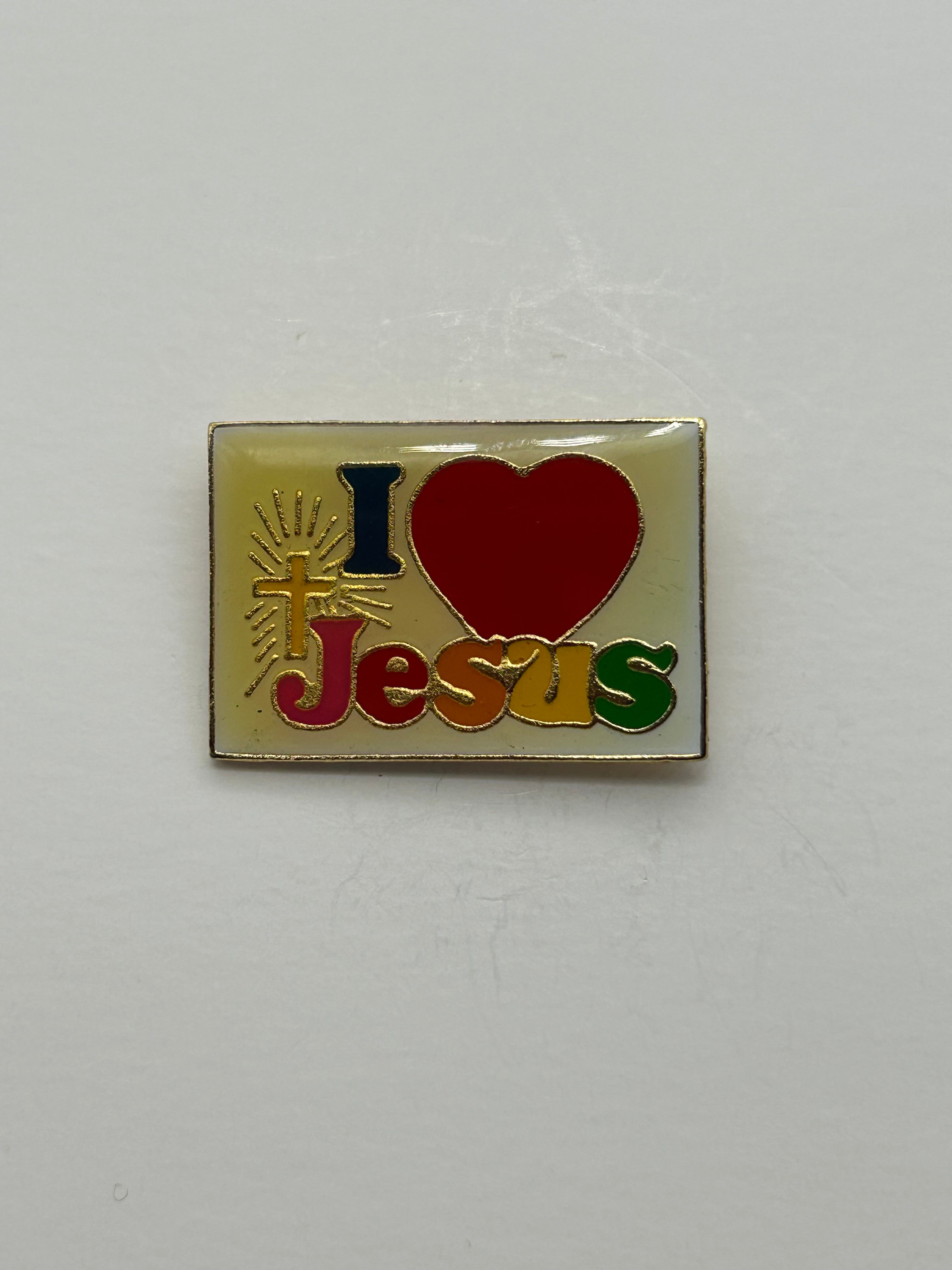 I love Jesus Hat Pin | Military Hats & Pins