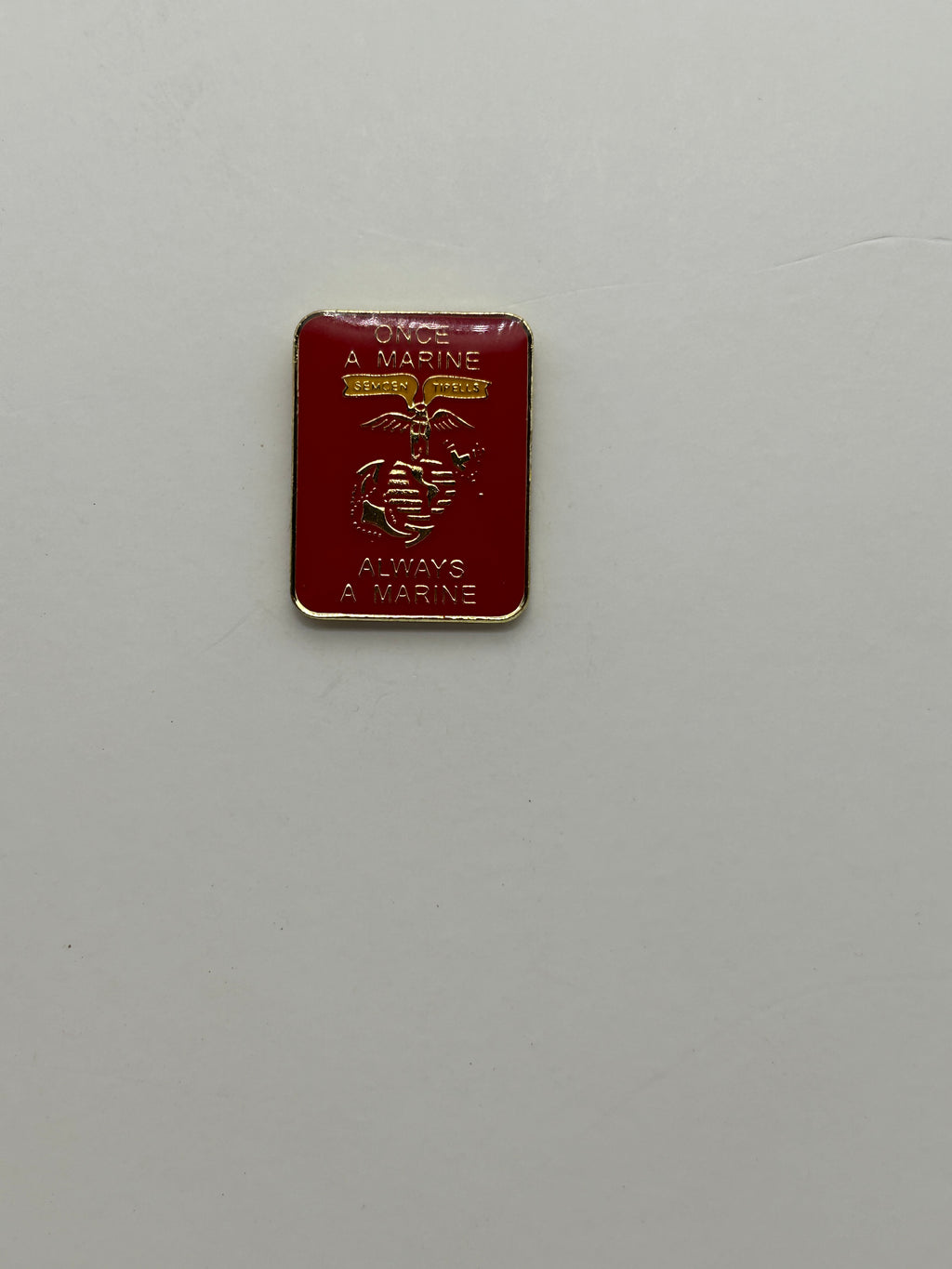 Once A Marine Always A Marine Lapel-Hat Pin | Military Hats & Pins