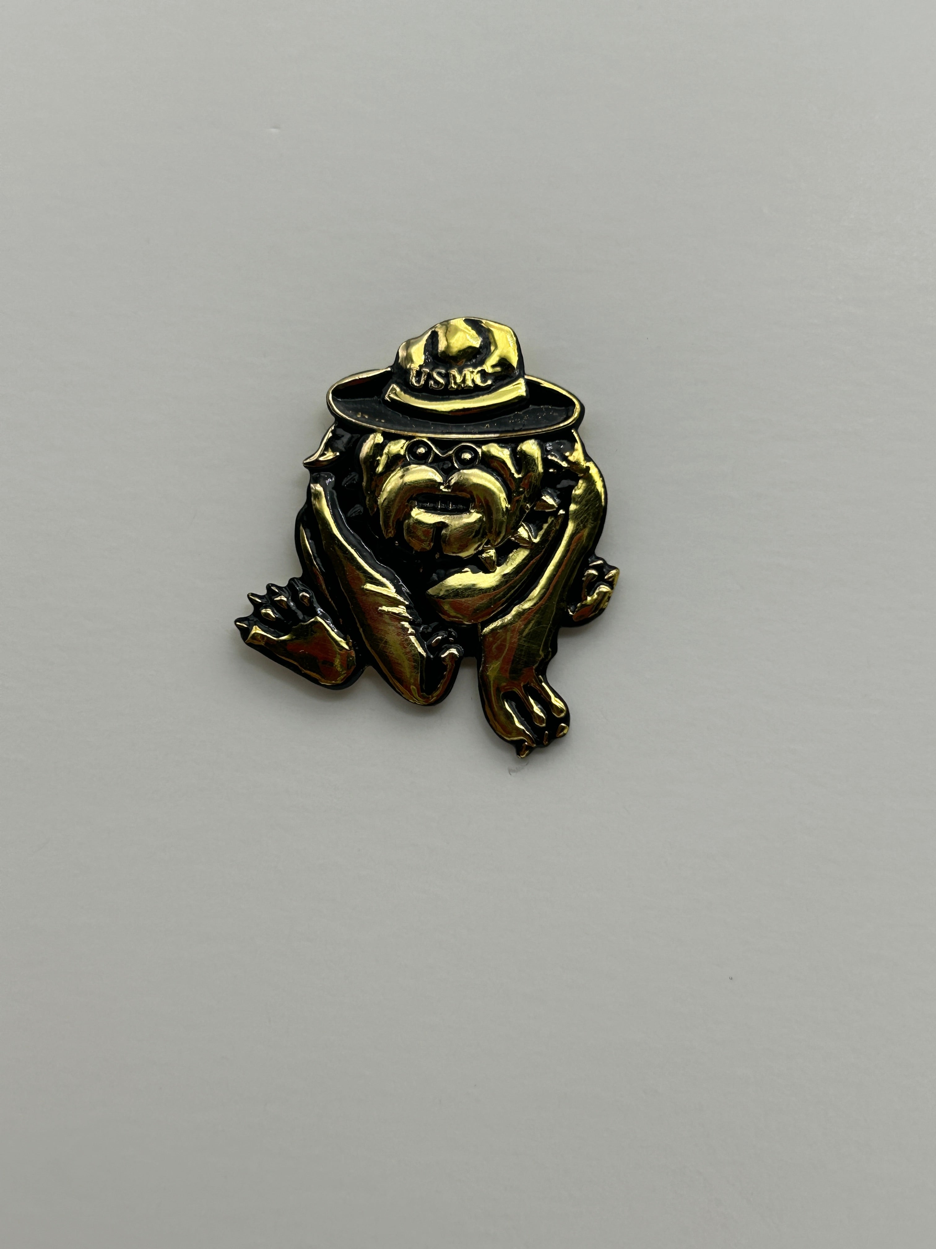 USMC Marine Corps Bulldog Lapel-Hat Pin | Military Hats & Pins
