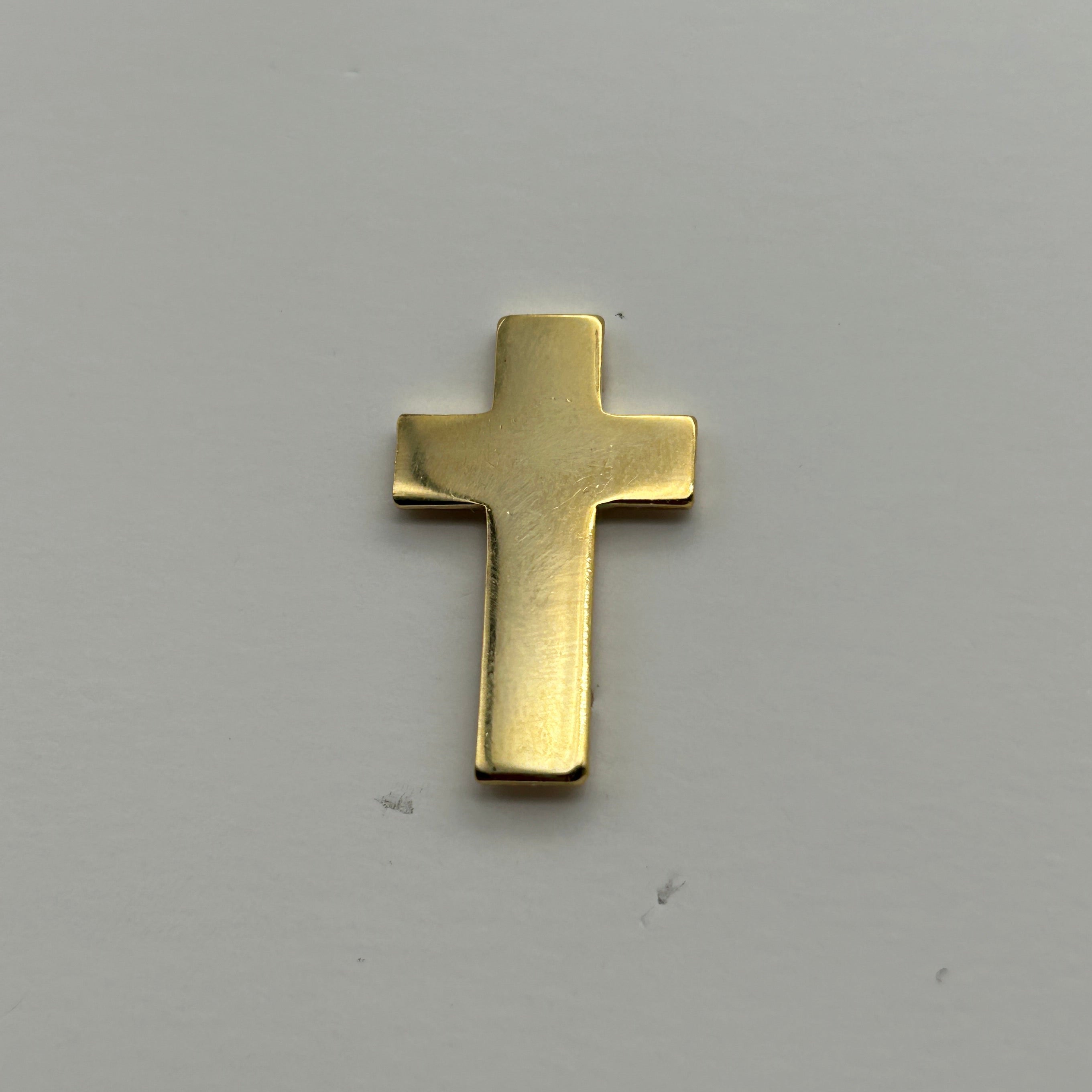 US Army: Gold Tone Religious Cross Lapel-Hat Pin | Military Hats & Pins