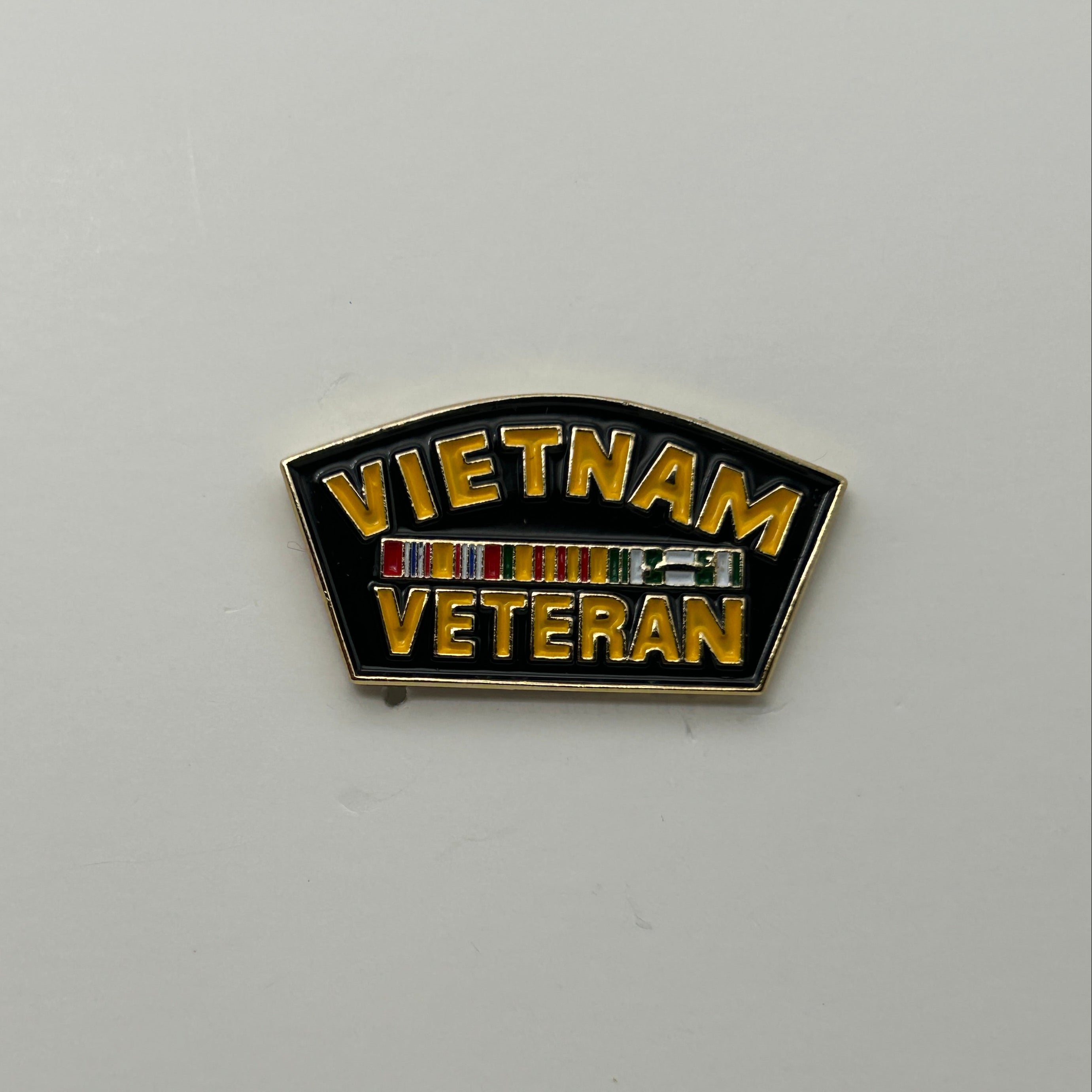 Vietnam Veteran Ribbon Lapel-Hat Pin | Military Hats & Pins