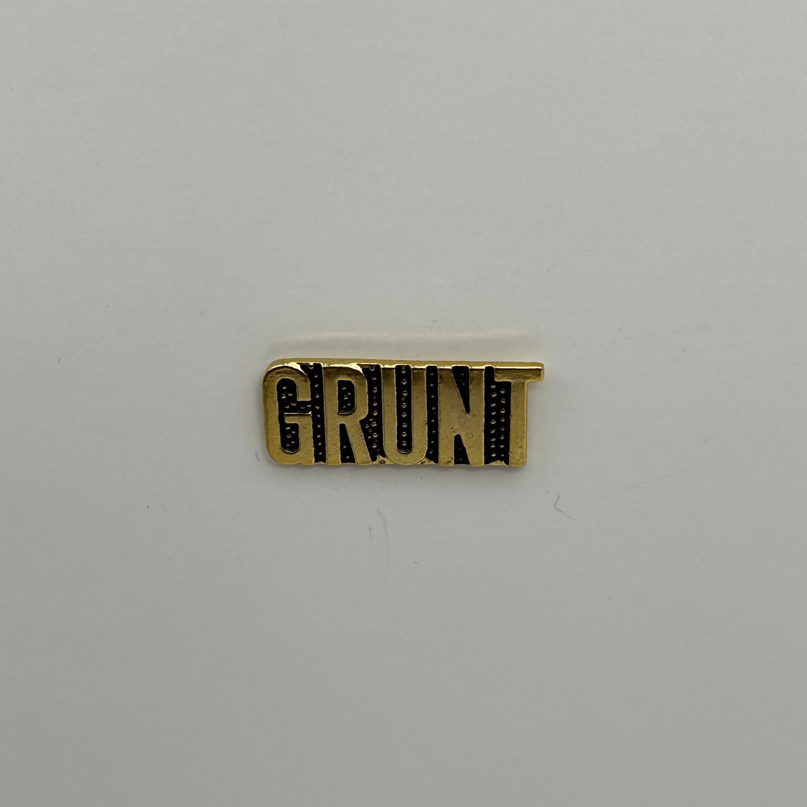 Grunt Lapel-Hat Pin | Military Hats & Pins