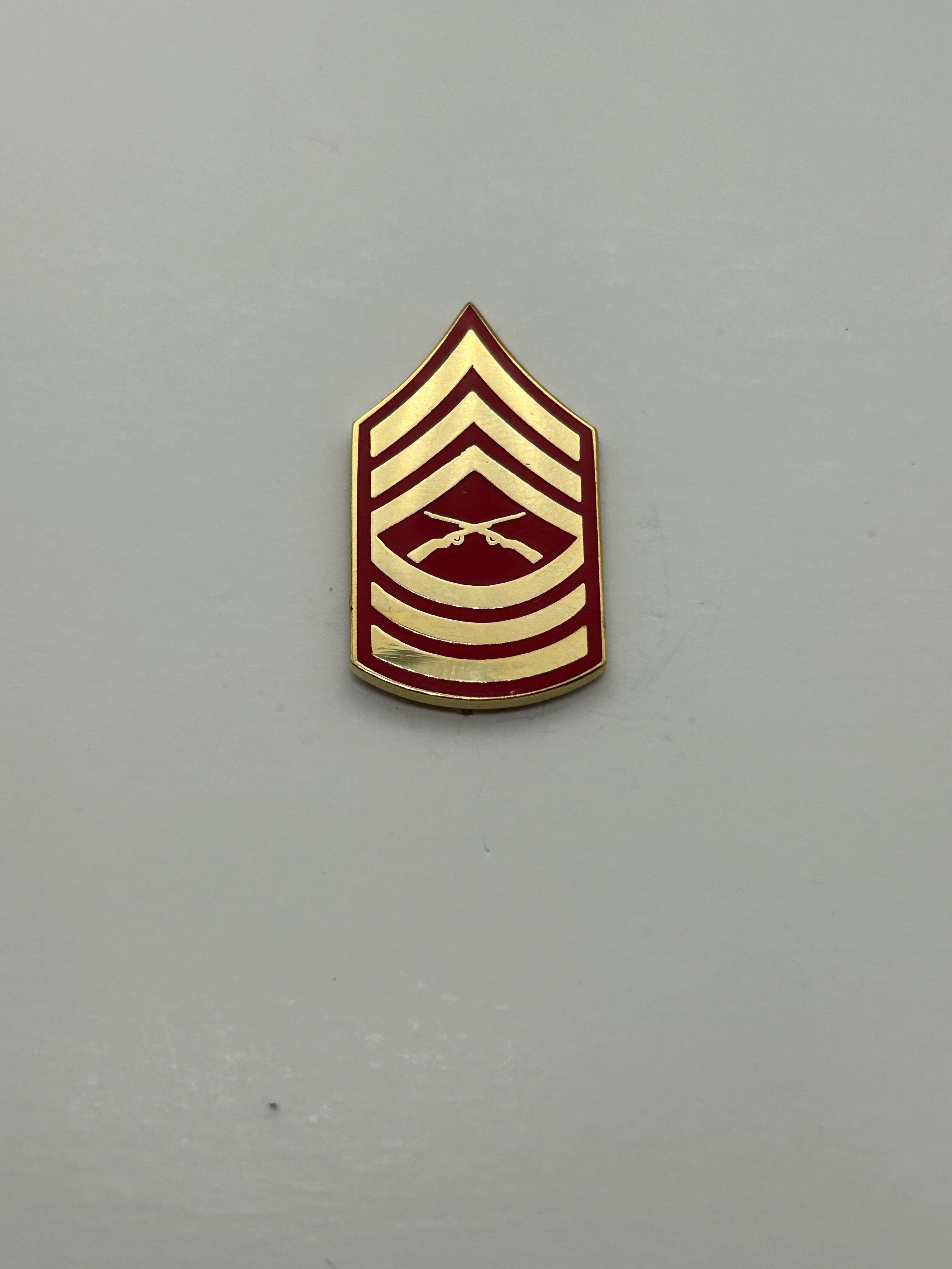 US Marine 1st SGT E-8 Lapel-Hat Pin | Military Hats & Pins