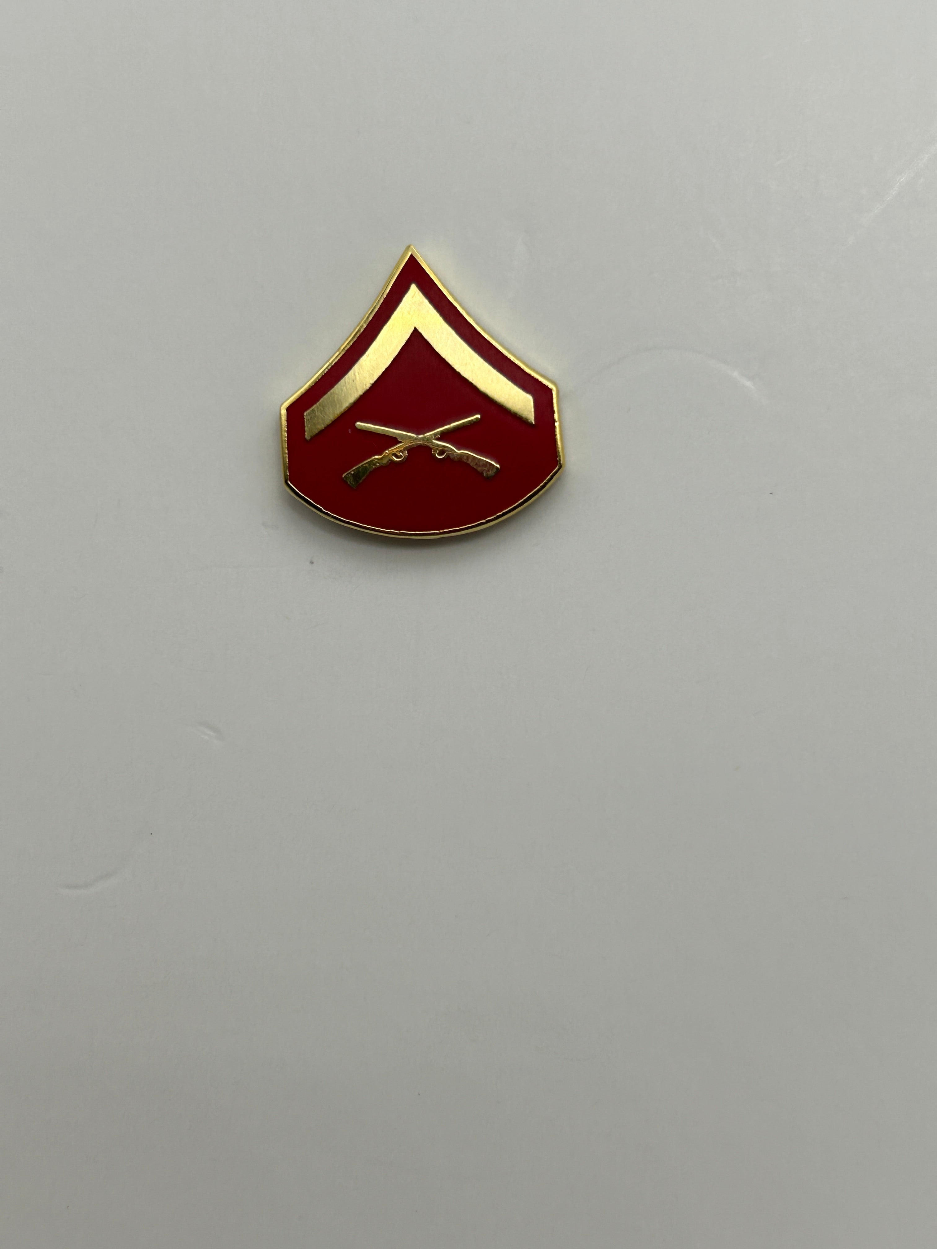 US Marine Lance CPL E-3 Lapel-Hat Pin | Military Hats & Pins