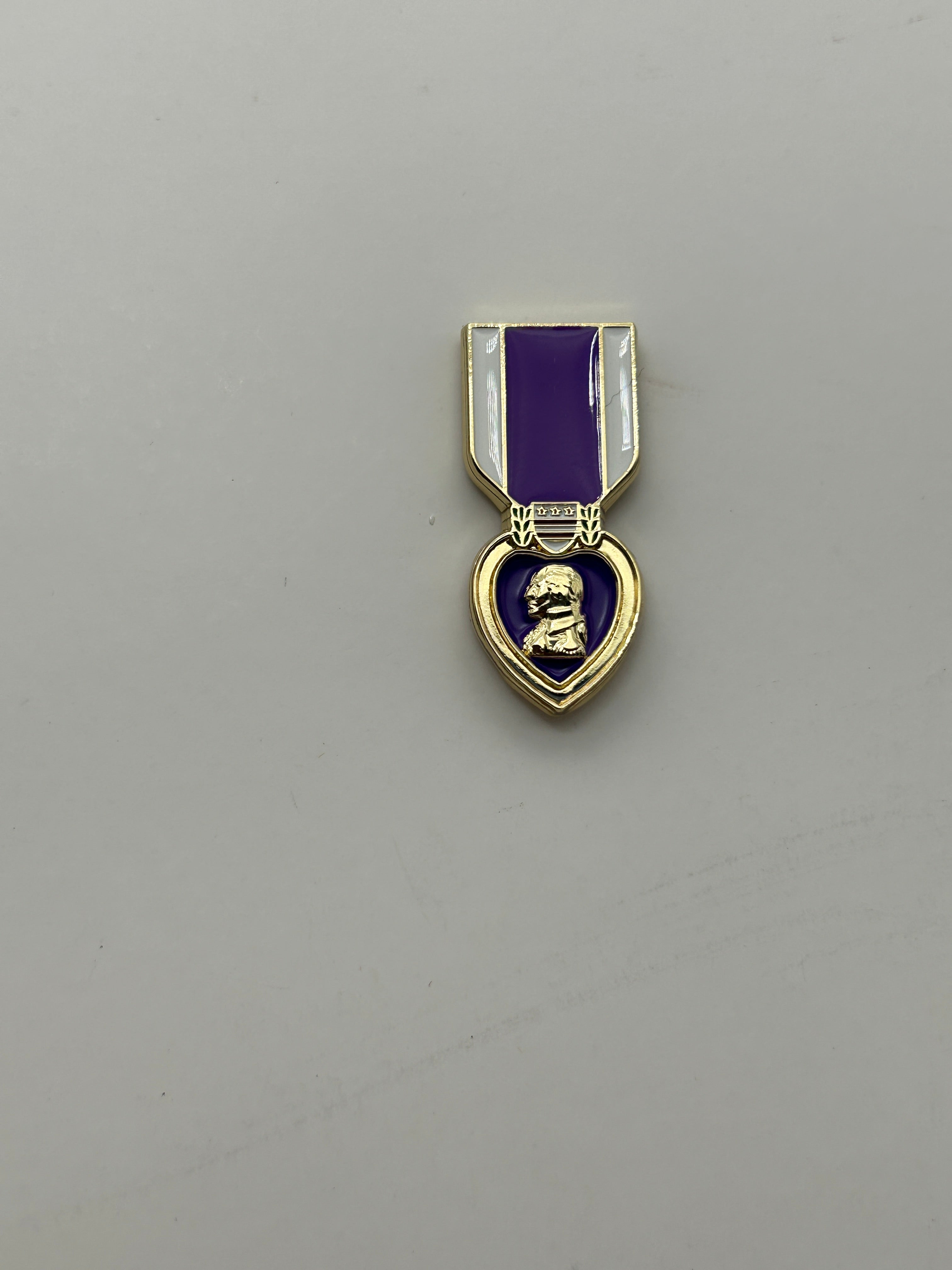 US Army Purple Heart Large Lapel-Hat Pin | Military Hats & Pins