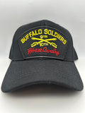 US Army - Buffalo Soldiers "Horse Cavalry" 9th, 10th Black Adjustable One Size Military Hat | Military Hats & Pins