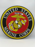 US Marine Corps Patch for Jacket XXL 10 X 10" Military Patch | Military Hats & Pins