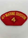 US 4th Marine Division Red Arch Patch | Military Hats & Pins