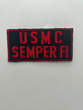 US Marine USMC Semper FI Black Patch | Military Hats & Pins