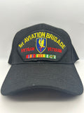 US Army - 1st Aviation Brigade Vietnam Veteran Black Adjustable One Size Military Hat | Military Hats & Pins
