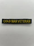 Military Patches: Tabs & Tiny Logo | COLD WAR VETERAN