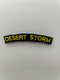Military Patches: Tabs & Tiny Logo | DESERT STORM ARCH
