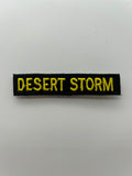 Military Patches: Tabs & Tiny Logo | DESERT STORM