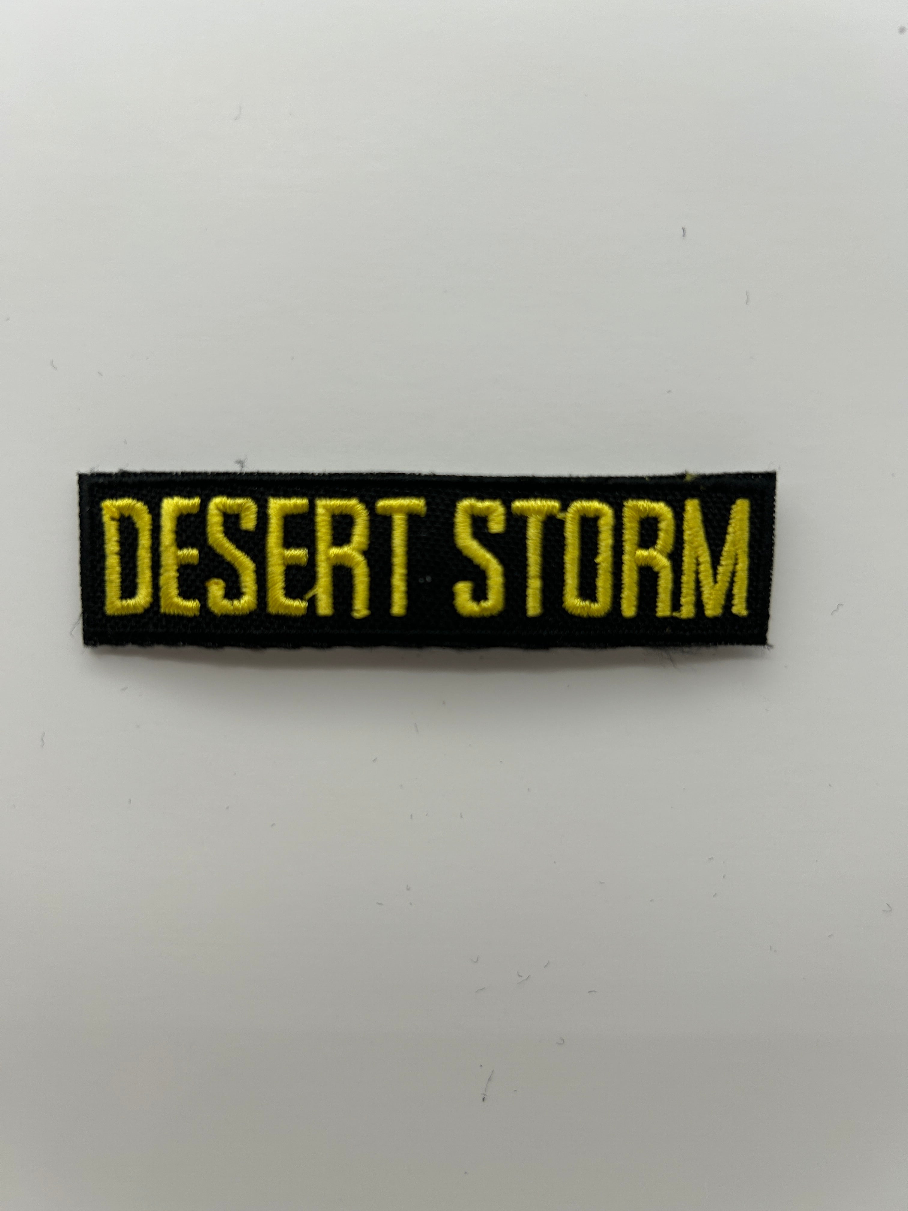 Military Patches: Tabs & Tiny Logo | DESERT STORM