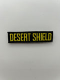 Military Patches: Tabs & Tiny Logo | DESERT SHIELD