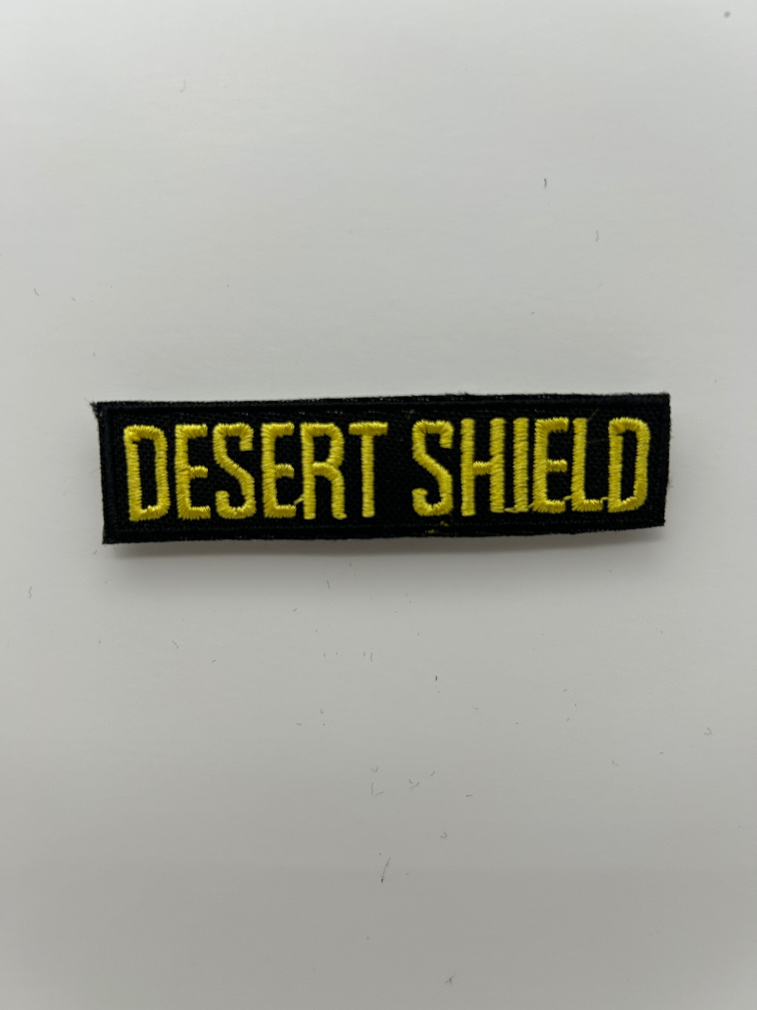 Military Patches: Tabs & Tiny Logo | DESERT SHIELD