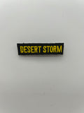 Military Patches: Tabs & Tiny Logo | DESERT STORM