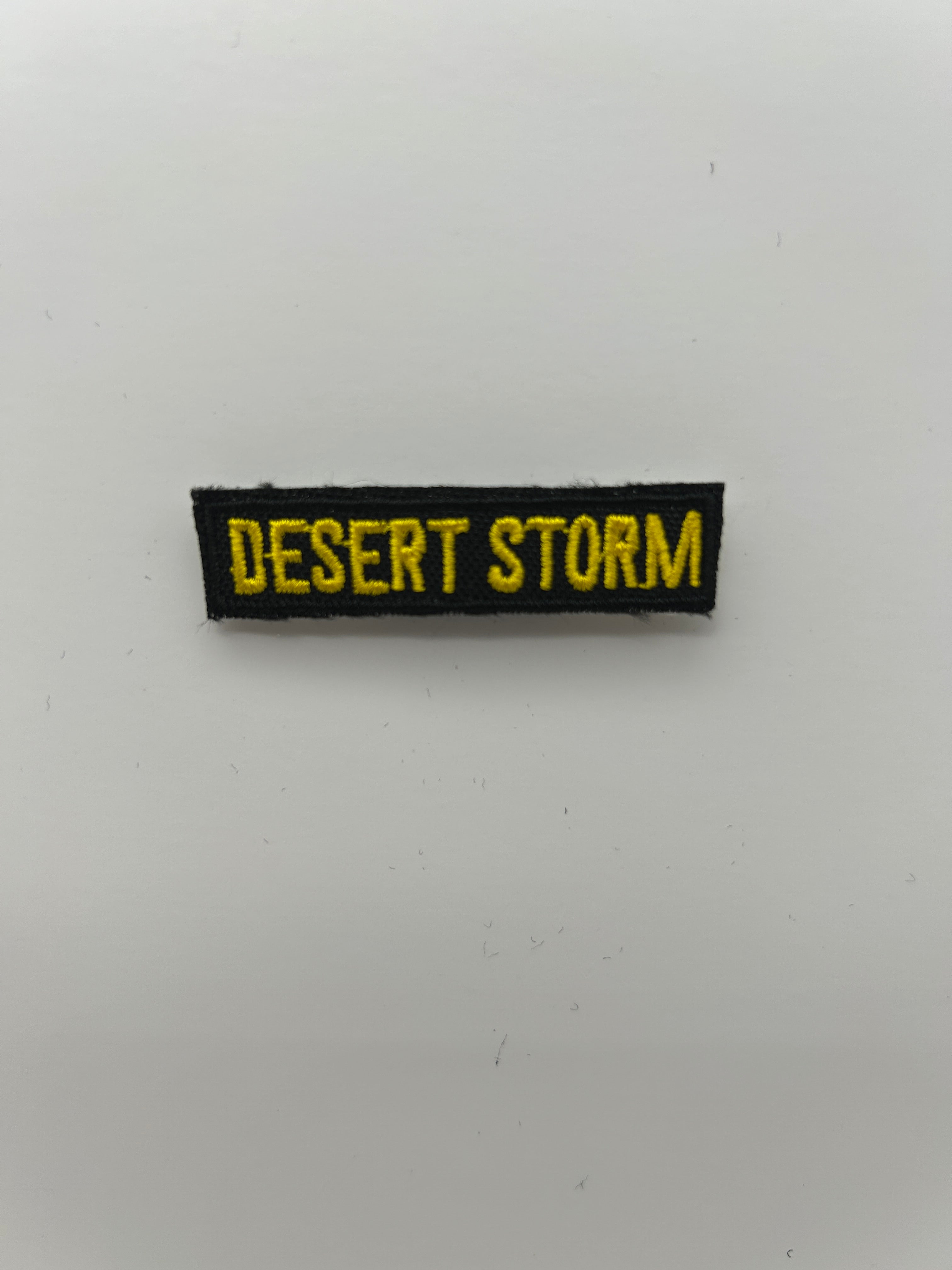 Military Patches: Tabs & Tiny Logo | DESERT STORM