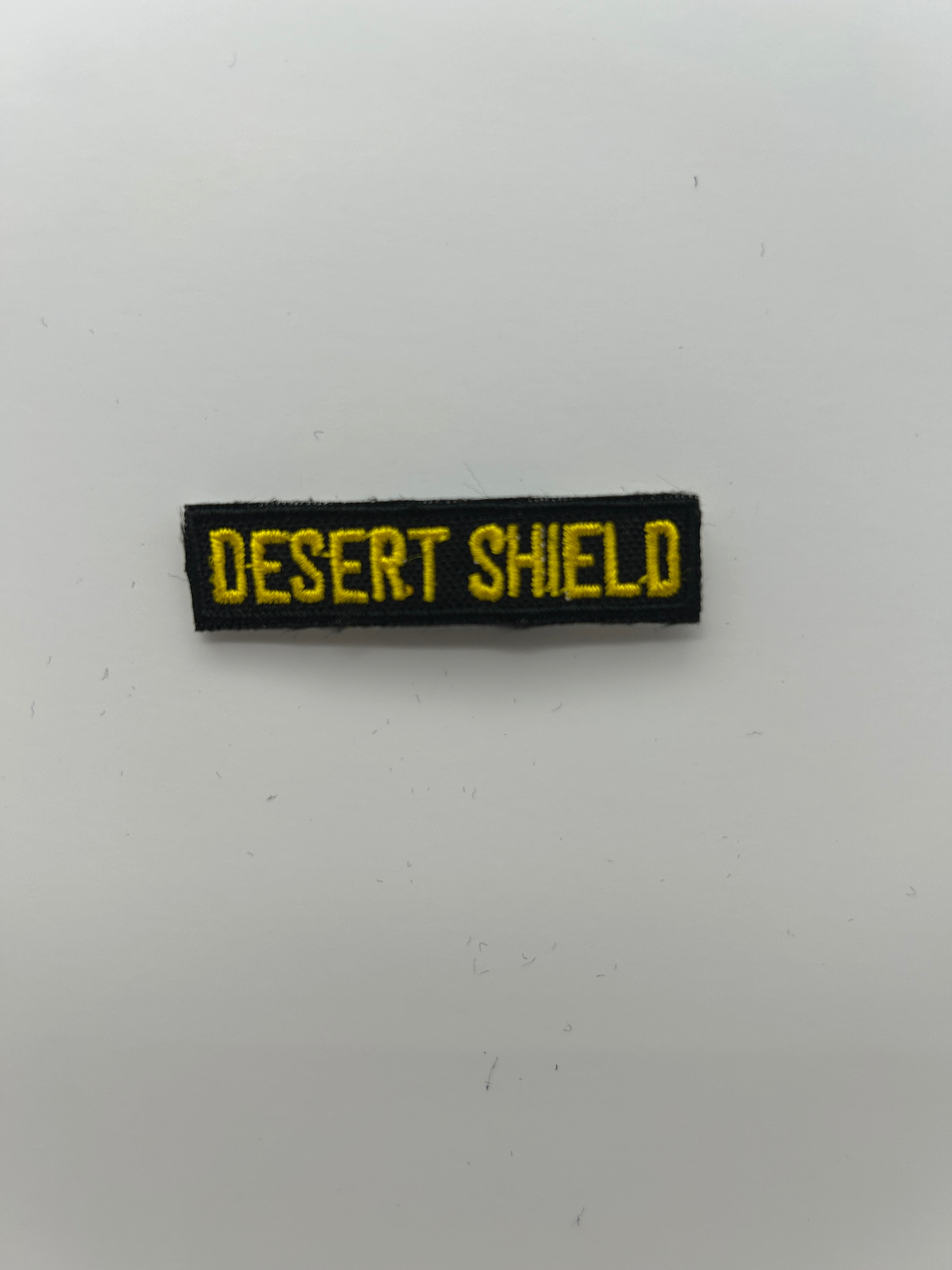Military Patches: Tabs & Tiny Logo | DESERT SHIELD