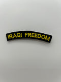 Military Patches: Tabs & Tiny Logo | IRAQI FREEDOM