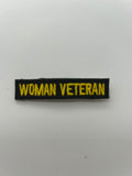 Military Patches: Tabs & Tiny Logo | WOMAN VETERAN