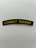 Military Patches: Tabs & Tiny Logo | COMBAT ENGINEER