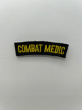 Military Patches: Tabs & Tiny Logo | COMBAT MEDIC
