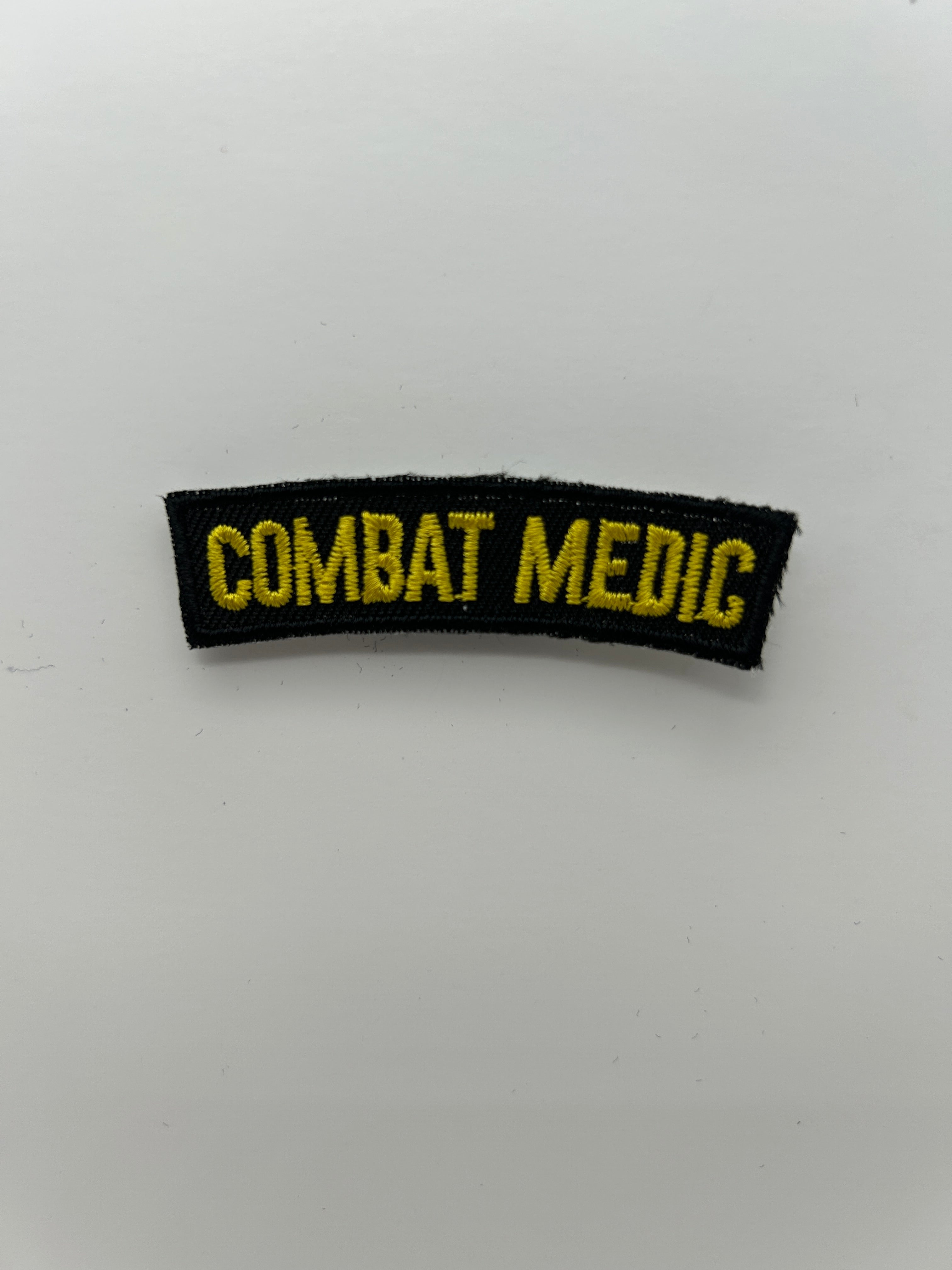 Military Patches: Tabs & Tiny Logo | COMBAT MEDIC