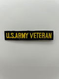 Military Patches: Tabs & Tiny Logo | US ARMY VETERAN