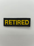 Military Patches: Tabs & Tiny Logo | RETIRED