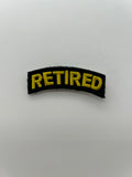 Military Patches: Tabs & Tiny Logo | RETIRED