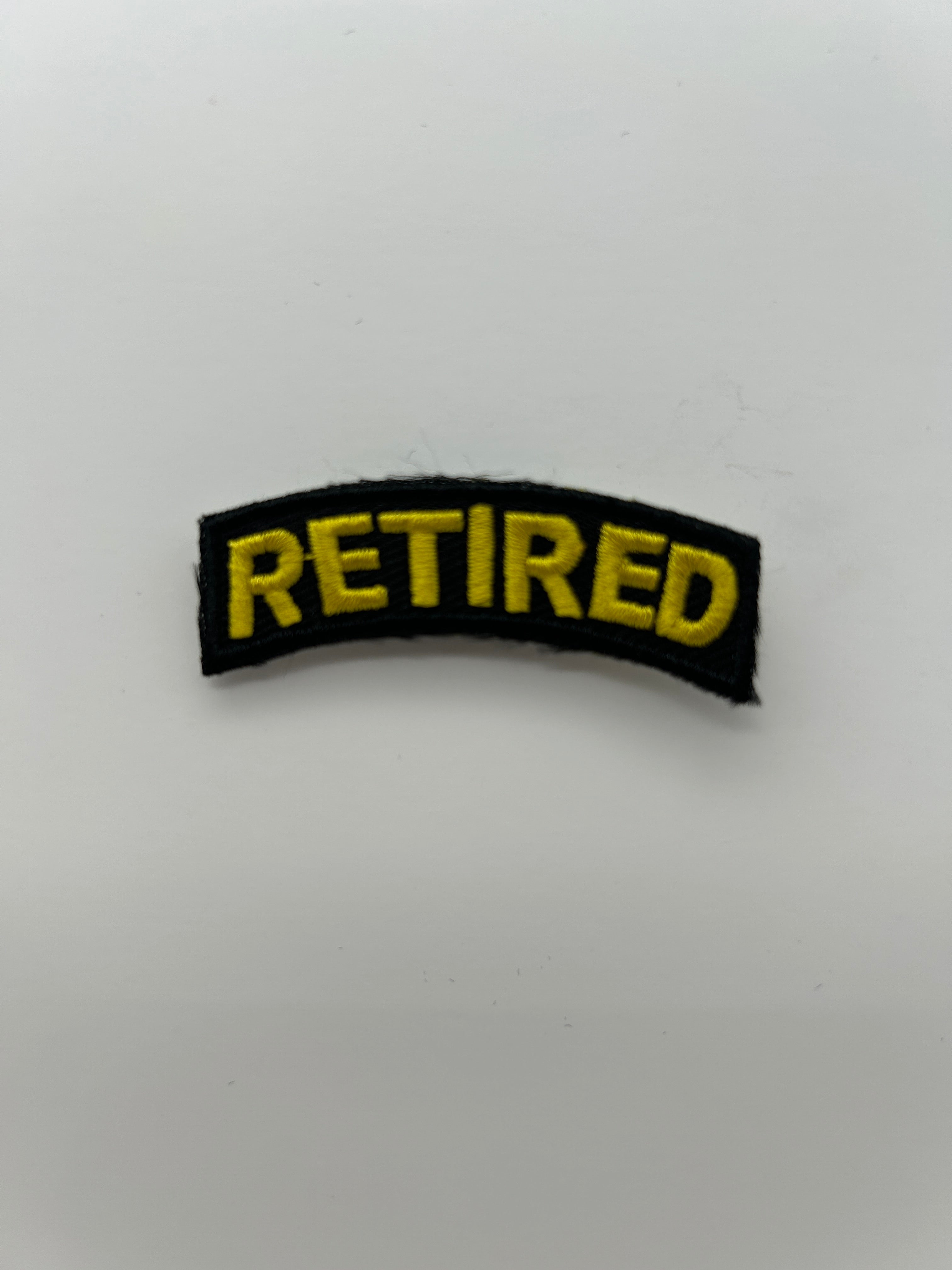 Military Patches: Tabs & Tiny Logo | RETIRED