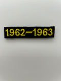 Military Patches: Tabs & Tiny Logo | 1962-1963