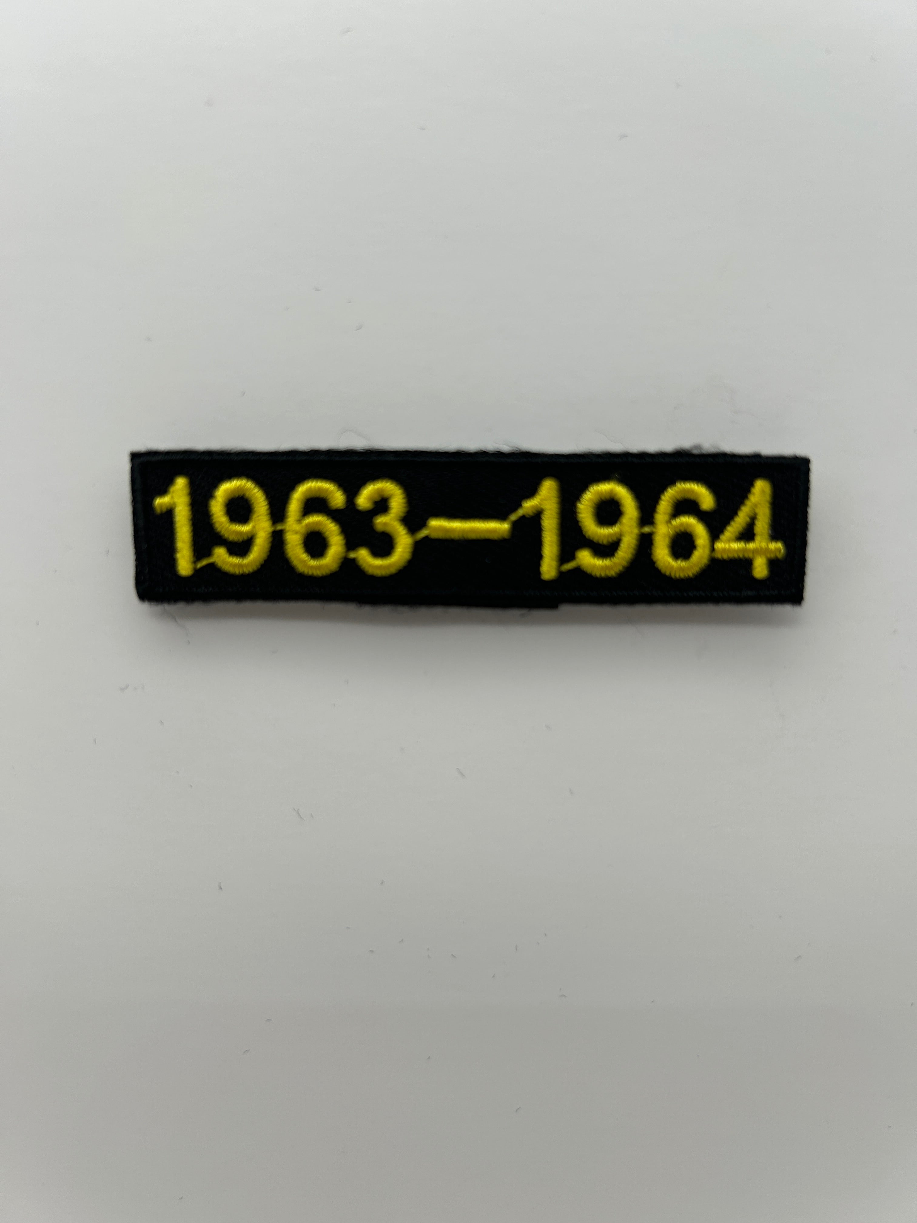 Military Patches: Tabs & Tiny Logo | 1963-1964