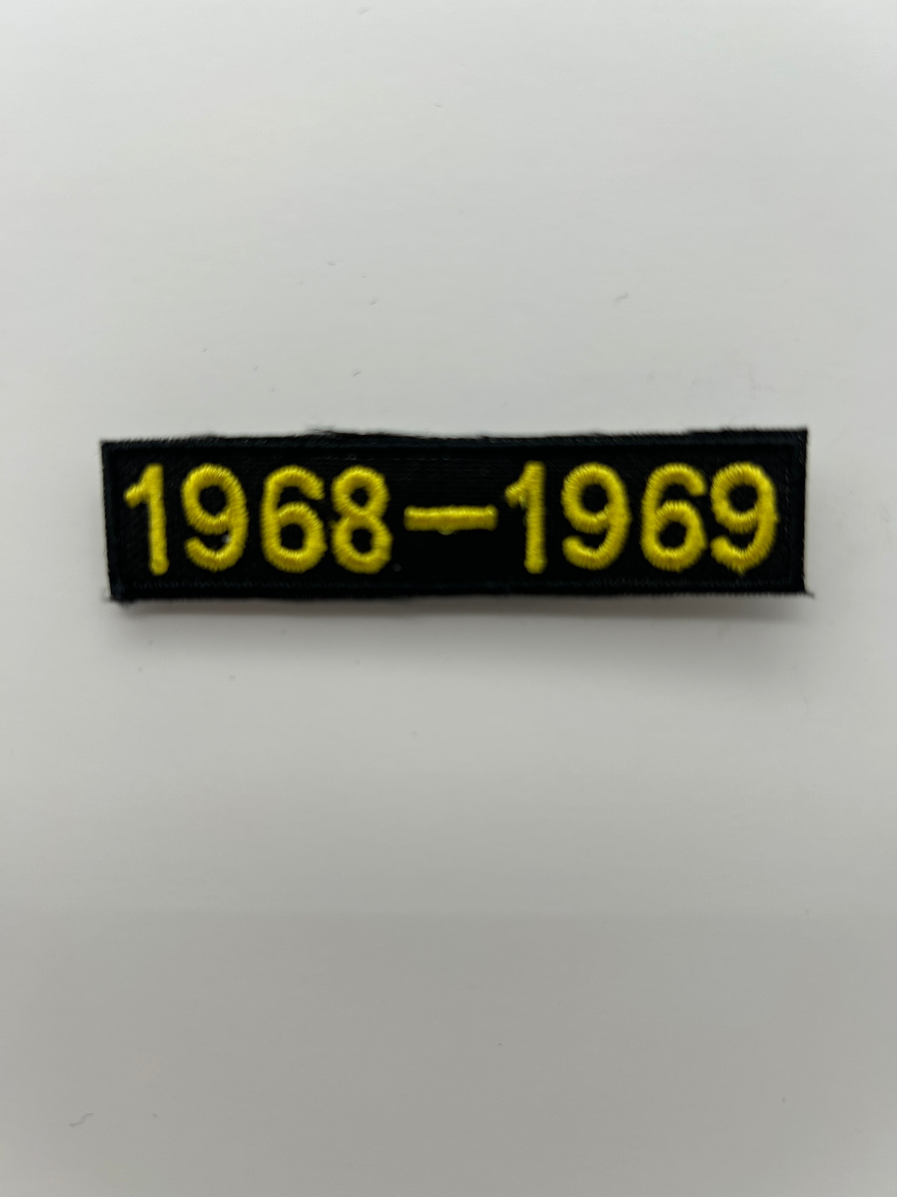 Military Patches: Tabs & Tiny Logo | 1968-1969