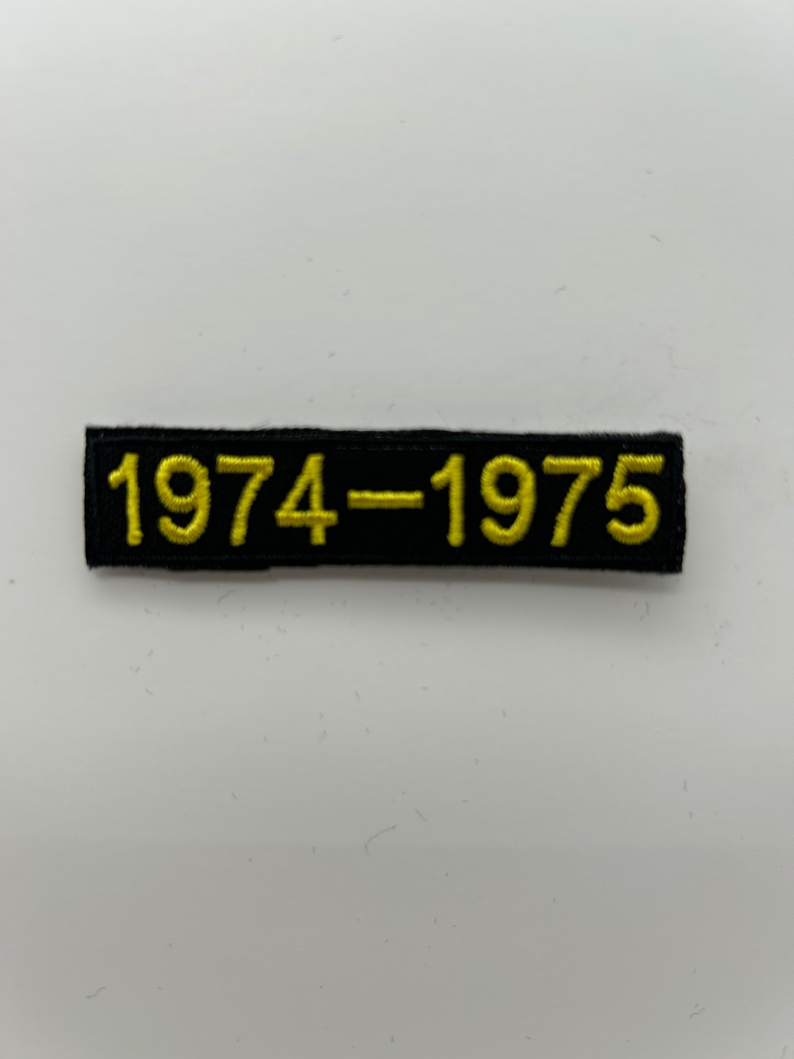 Military Patches: Tabs & Tiny Logo | 1974-1975