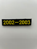 Military Patches: Tabs & Tiny Logo | 2002-2003