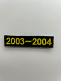 Military Patches: Tabs & Tiny Logo | 2003-2004
