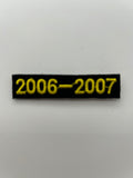 Military Patches: Tabs & Tiny Logo | 2006-2007